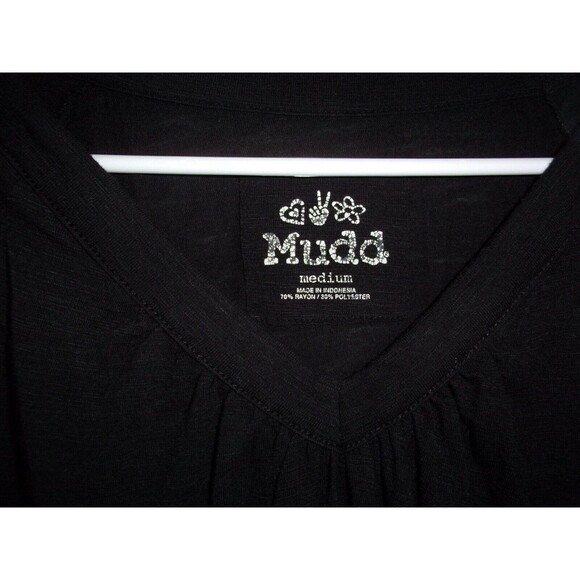Mudd Shirt Black Medium - Picture 4 of 6